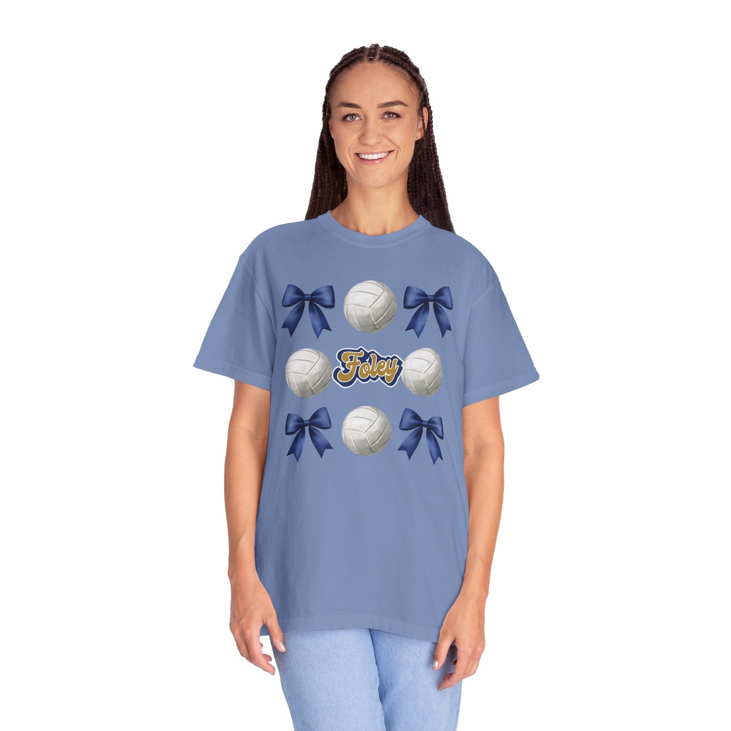 Foley Lions Volleyball T-Shirt- Comfort Colors