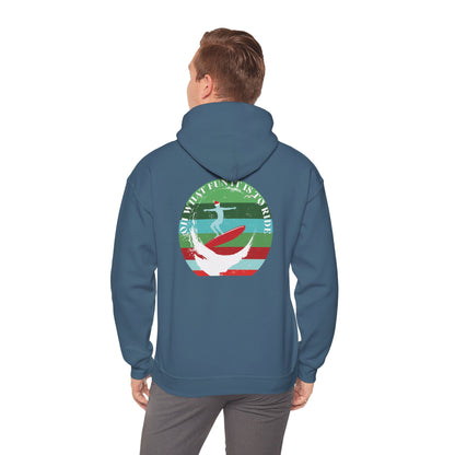 Adult Christmas Surf Hoodie - Gildan