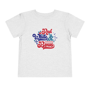 Red, White & Bows Toddler Tee