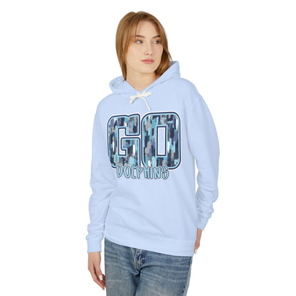 Adult Go Dolphins Hoodie - Comfort Colors