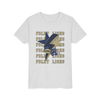 Youth Foley Lions Lightning Football T