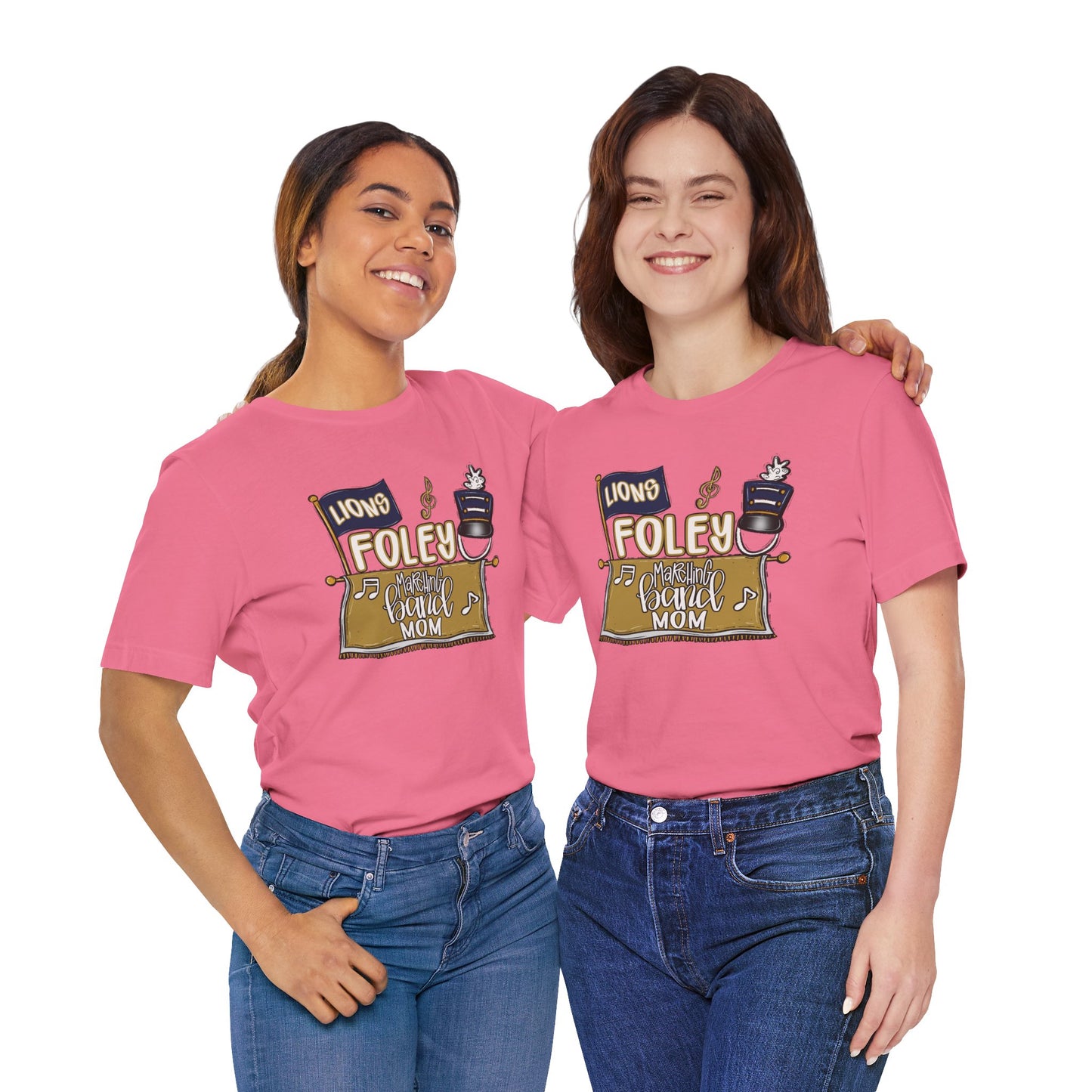 Adult Foley Lion Mom Tee - Bella Canvas