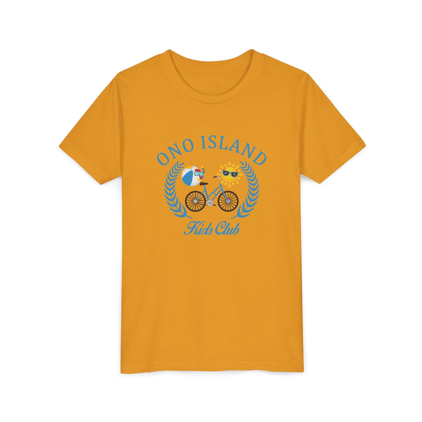 Ono Island Kids Club Blue Tee - Bella Canvas