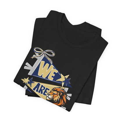 Lion Spirit Pennant Tee - Bella Canvas