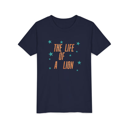 Life of a Lion Faux Glitter - Bella Canvas