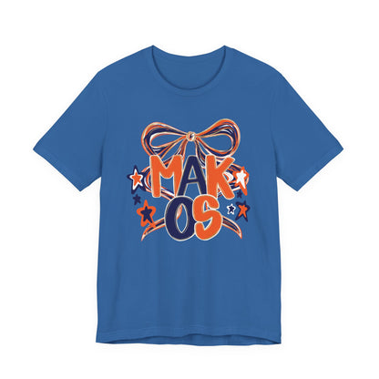 Adult Makos Twirly Ribbon Tee - Bella Canvas