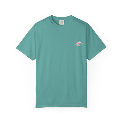 Flamingo Flamingle All the Way Christmas Tee - Comfort Colors