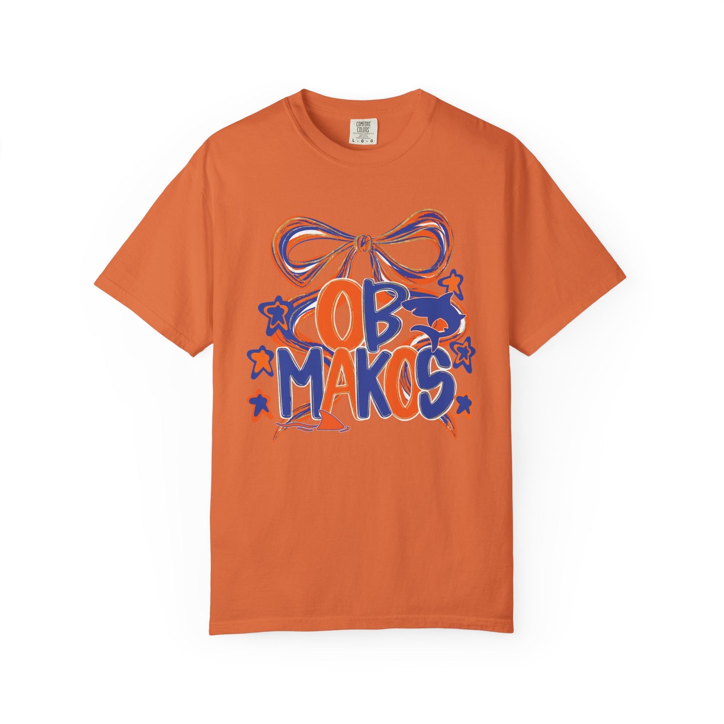 Adult OB Makos Bow Tee - Comfort Colors