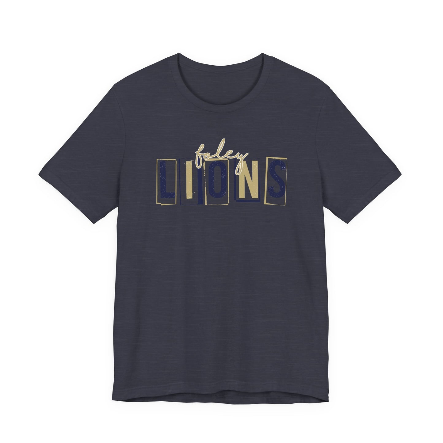 Foley Lions Boxy Tee - Bella Canvas