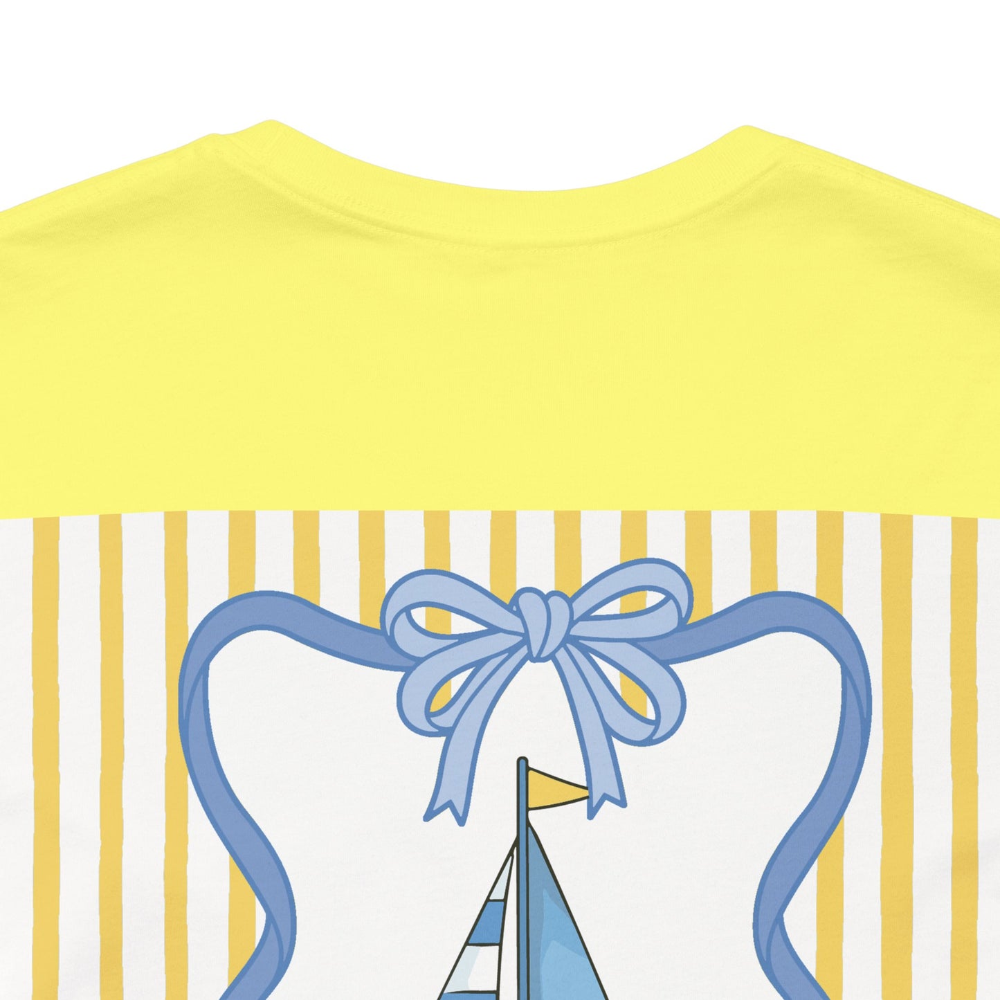 Adult Coquette Sailboat Tee - Bella Canvas