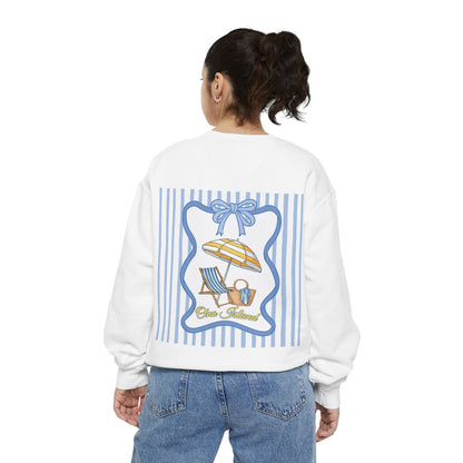 Adult Coquette Beachy Ono Island Sweatshirt - Comfort Colors