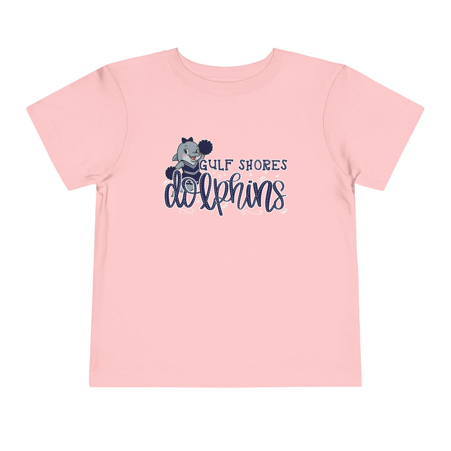 Dolphin Polka Dots Bella Canvas Toddler