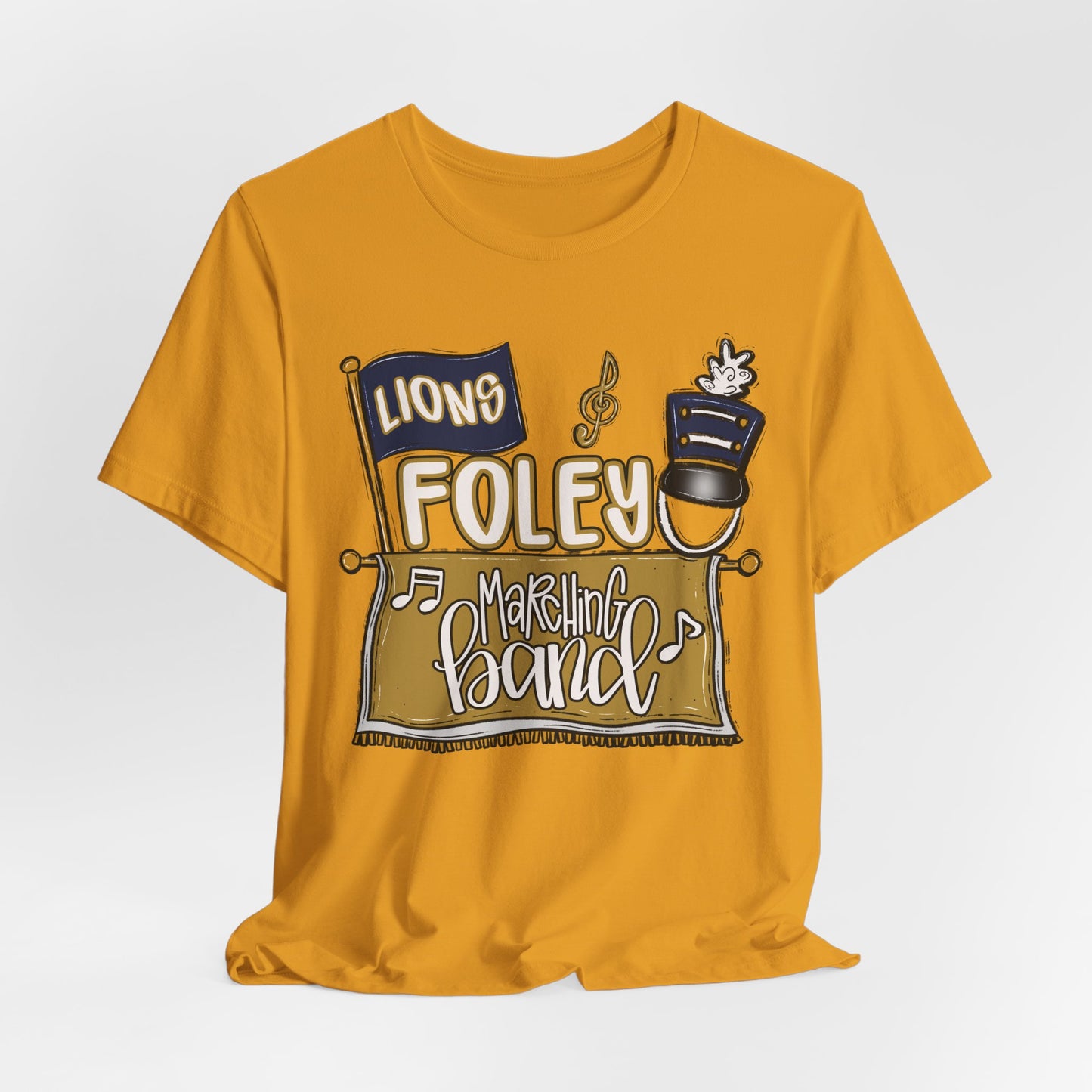 Adult Foley Marching Band Tee - Bella Canvas