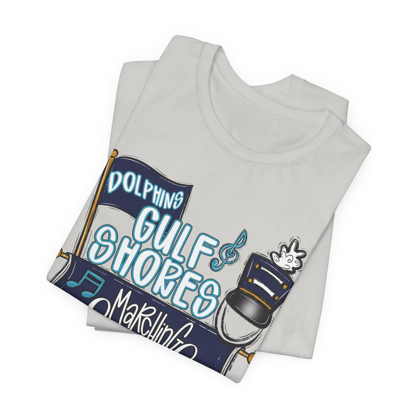 Adult Gulf Shores Band Tee - Bella Canvas