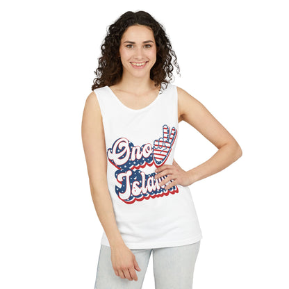 Ono Island Peace Tank Top - Unisex Comfort Colors