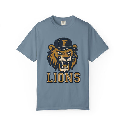 Adult Retro Roaring Lions T-Shirt - Comfort Colors