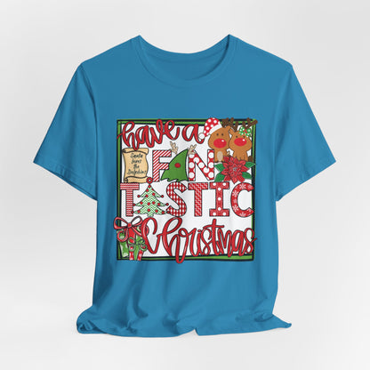 Dolphins Fintastic Christmas - Bella Canvas