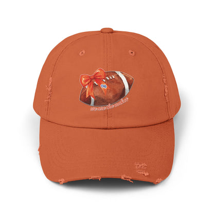 Makos Coquette Football Unisex Distressed Football Cap
