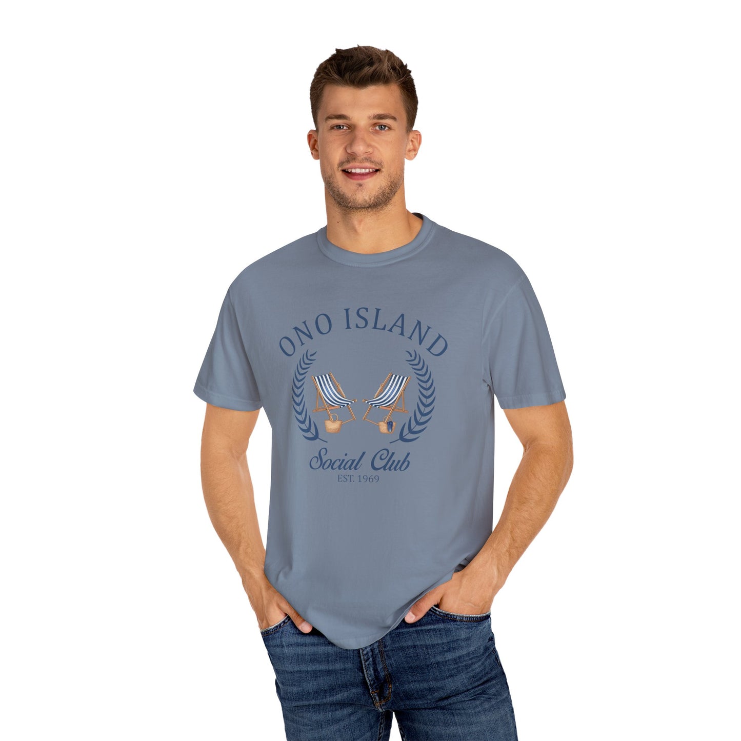 Ono Island Social Club Tee - Comfort Colors