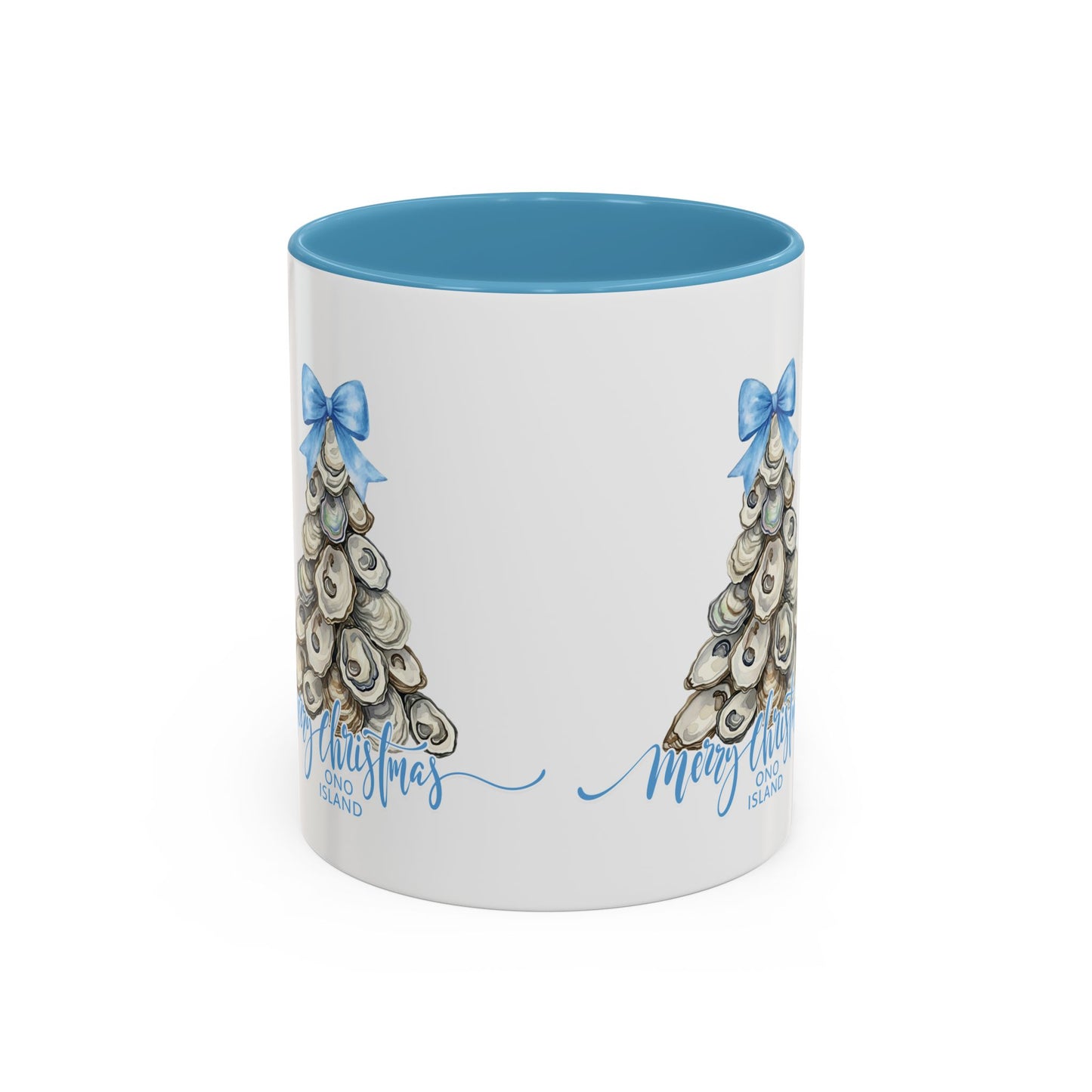 Ono Island Christmas Oyster Tree Mug