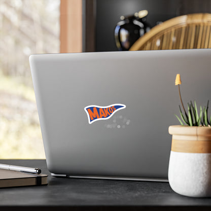 Makos Pennant Vinyl Decals