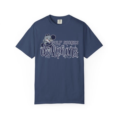 Dolphin Dots on Comfort Colors