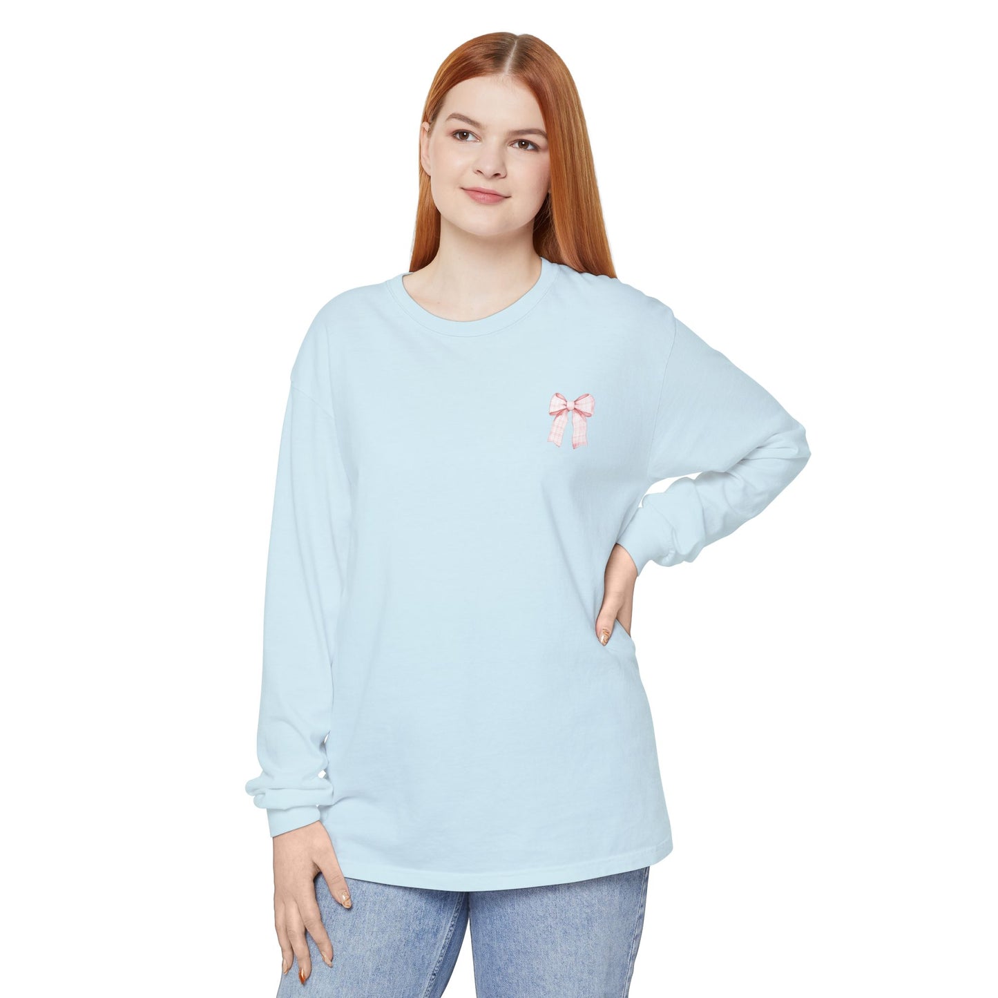 Holly Jolly Long Sleeve Tee - Comfort Colors