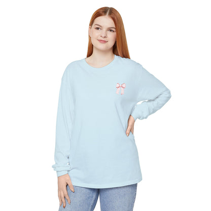 Holly Jolly Long Sleeve Tee - Comfort Colors