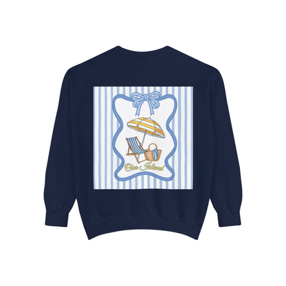 Adult Coquette Beachy Ono Island Sweatshirt - Comfort Colors