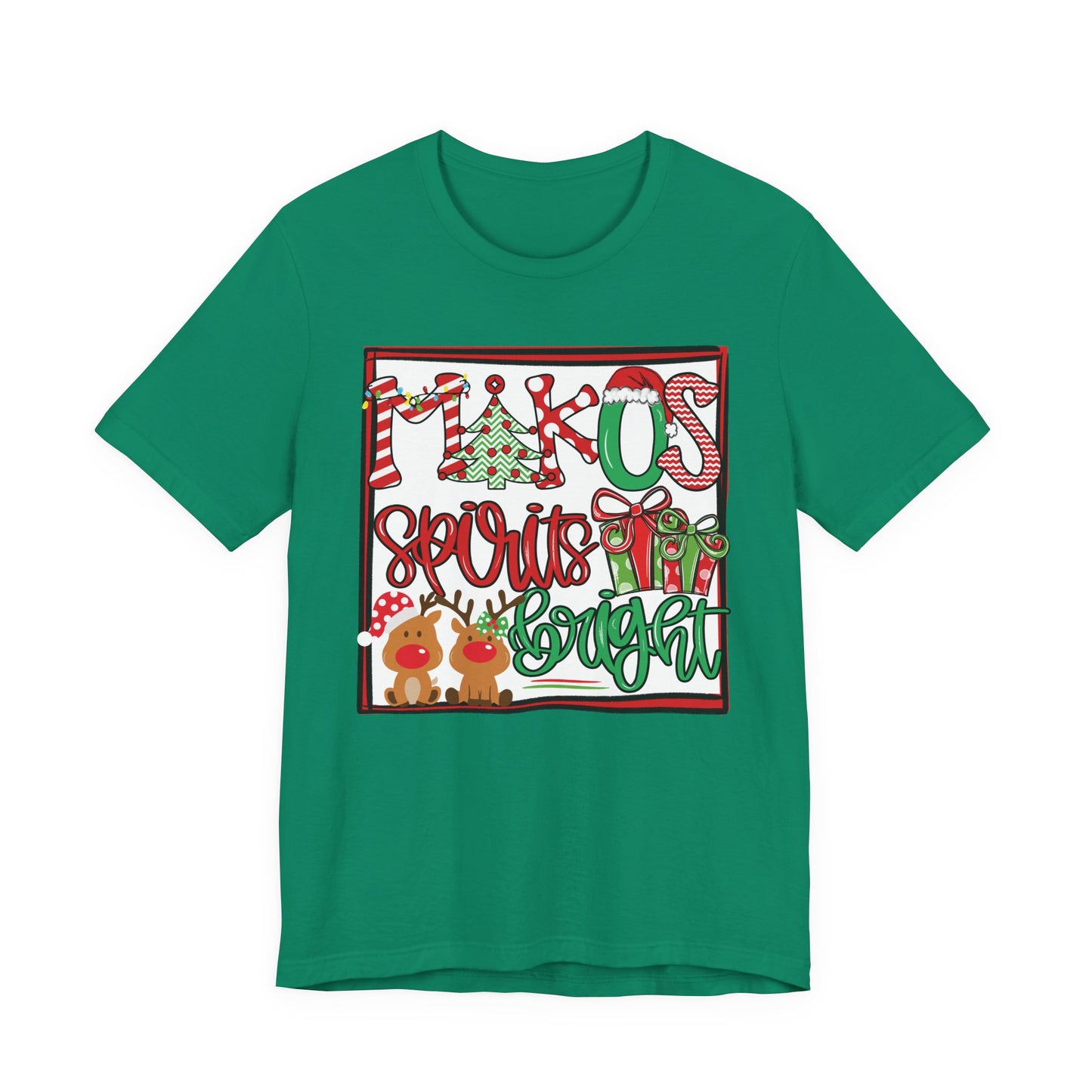 Makos Spirits Bright - Bella Canvas