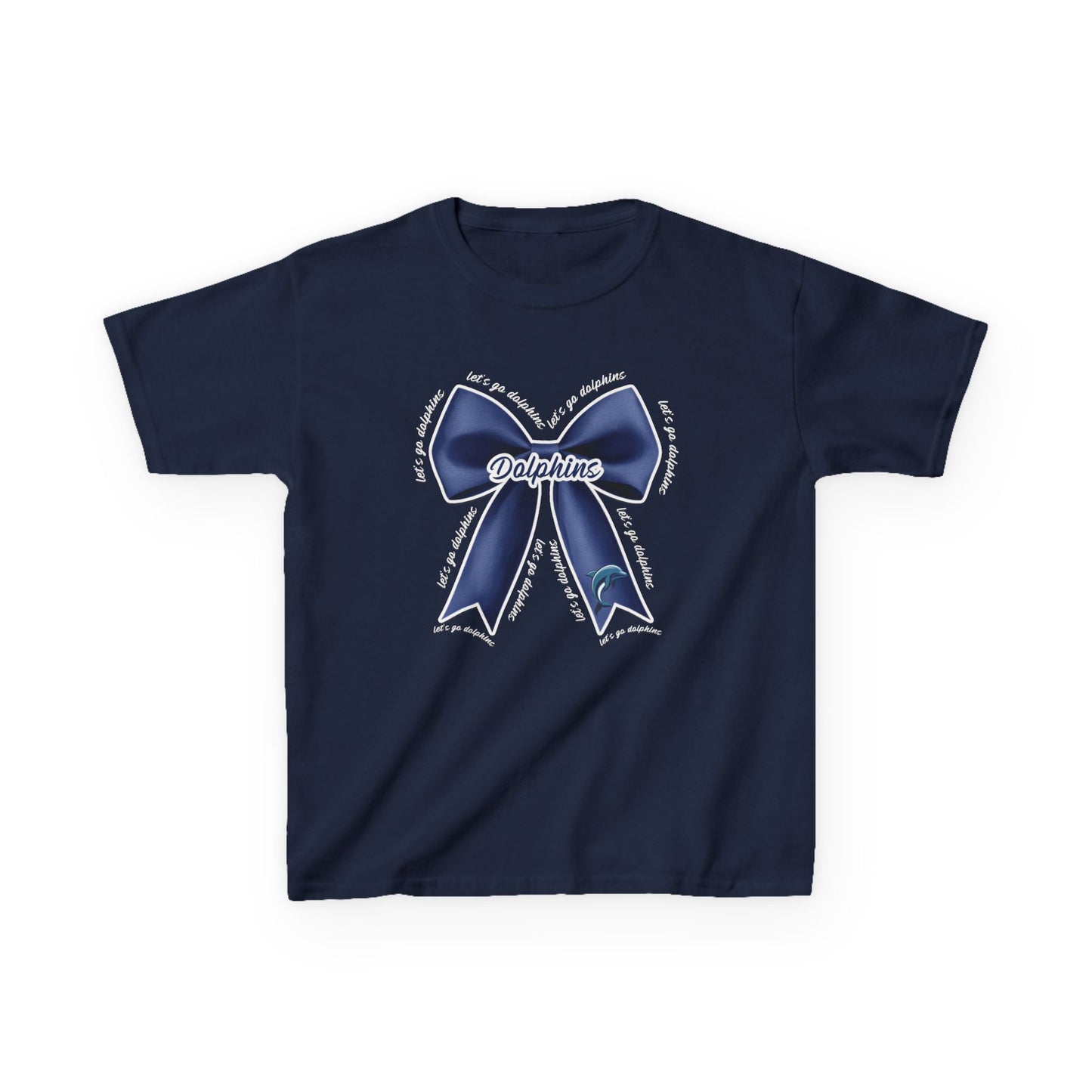 Coquette We Are The Dolphins Bow Tee