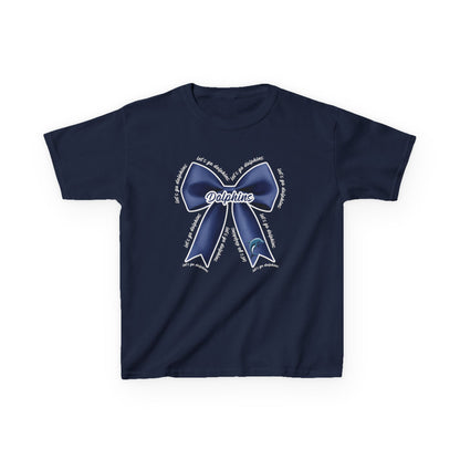 Coquette We Are The Dolphins Bow Tee
