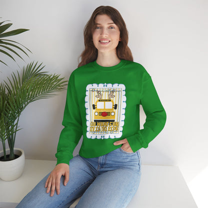 Christmas Bus Driver Sweatshirt - Gildan