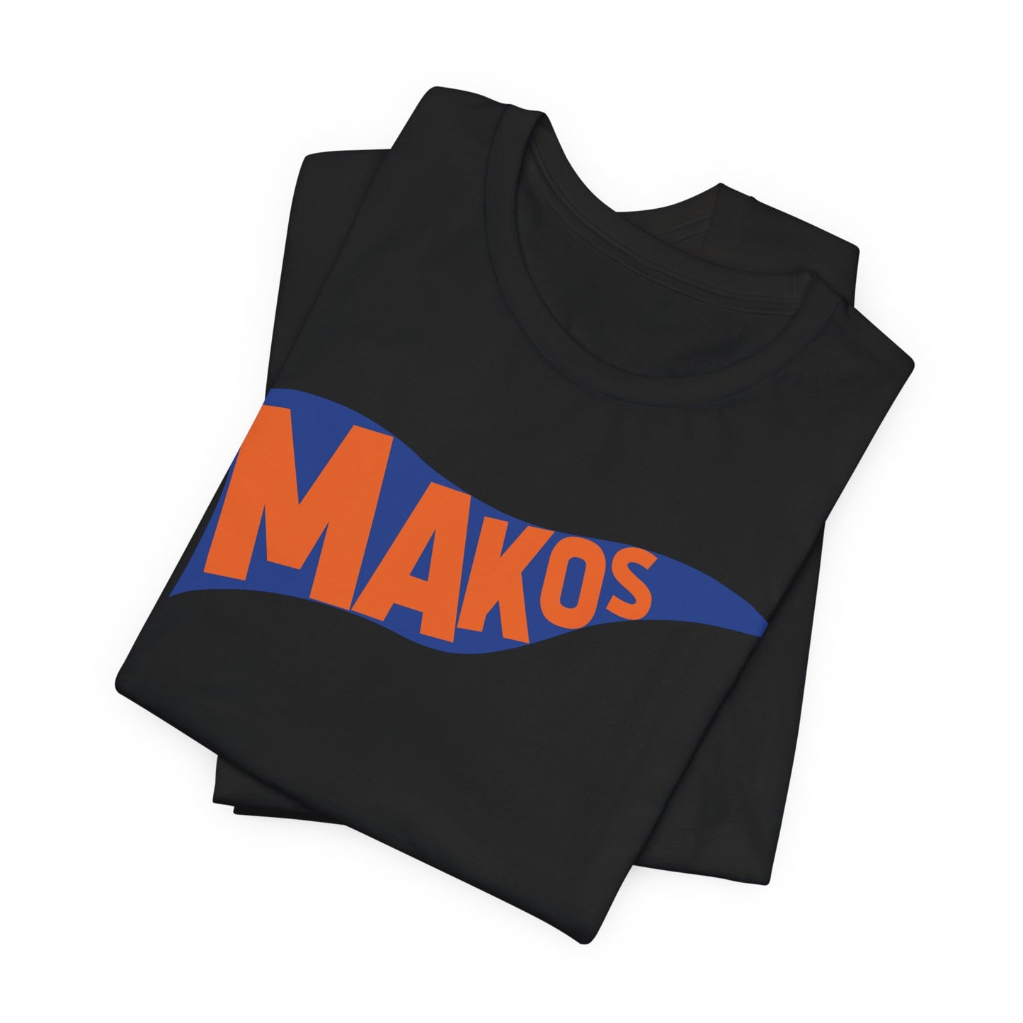 Adult Makos Pennant Unisex Jersey Tee - Bella Canvas