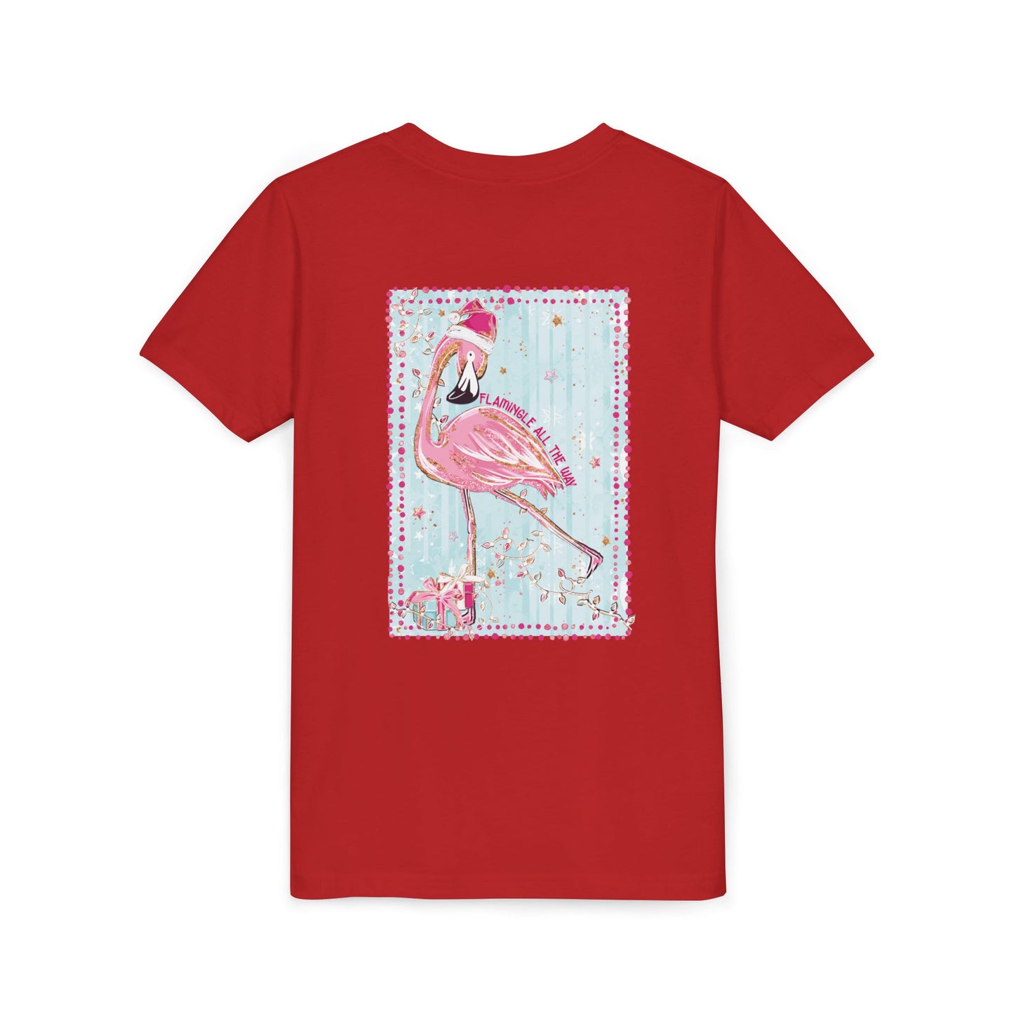 Flamingle All the Way - Bella Canvas