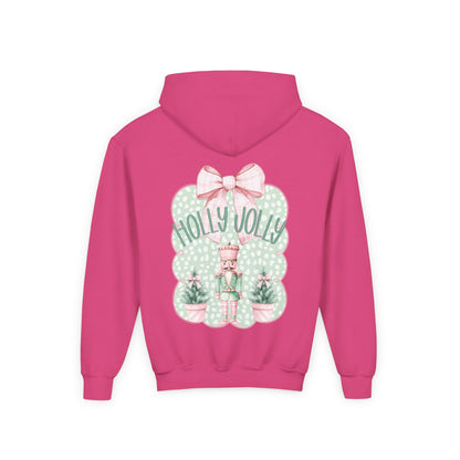 Youth Coquette Holly Jolly - Gildan
