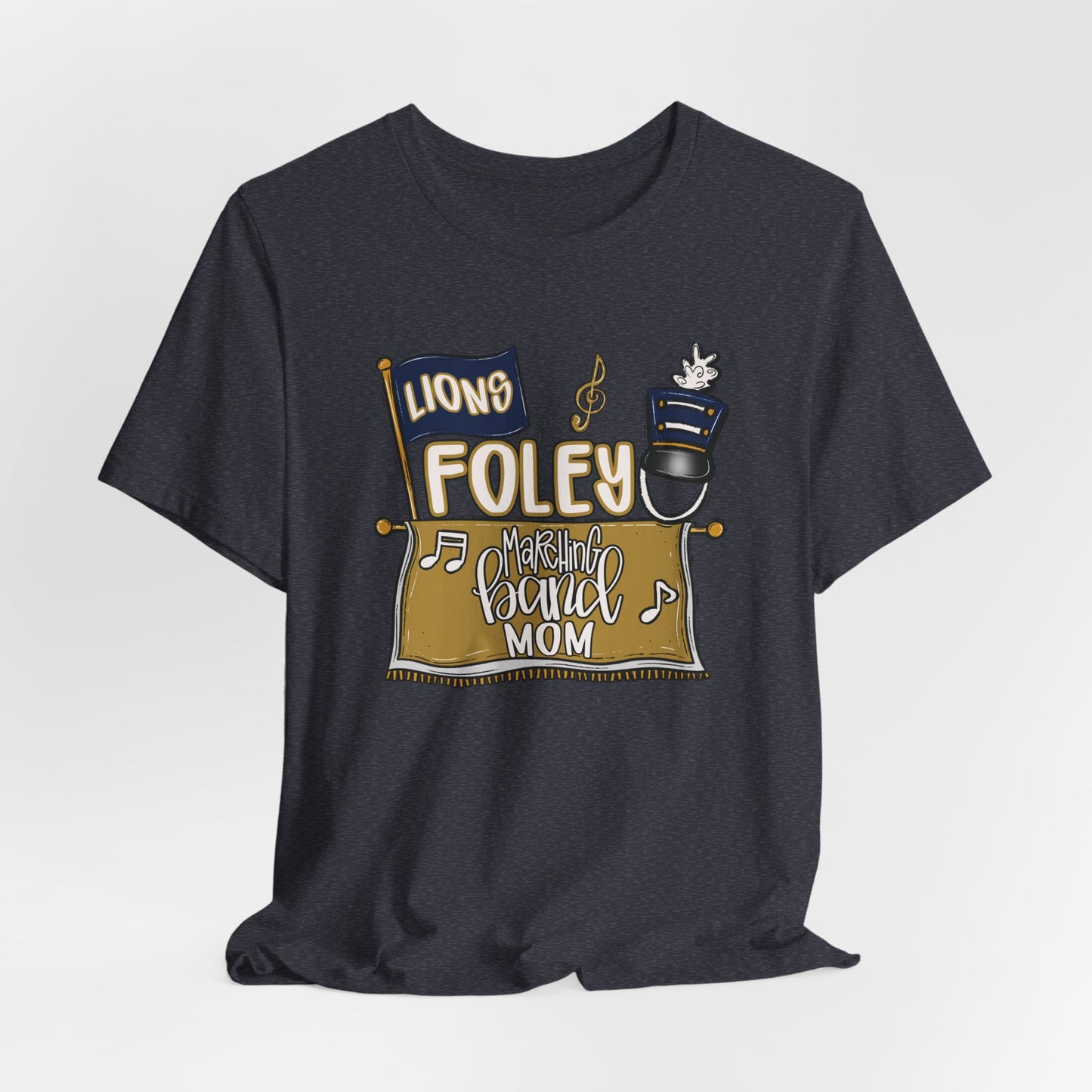 Adult Foley Lion Mom Tee - Bella Canvas