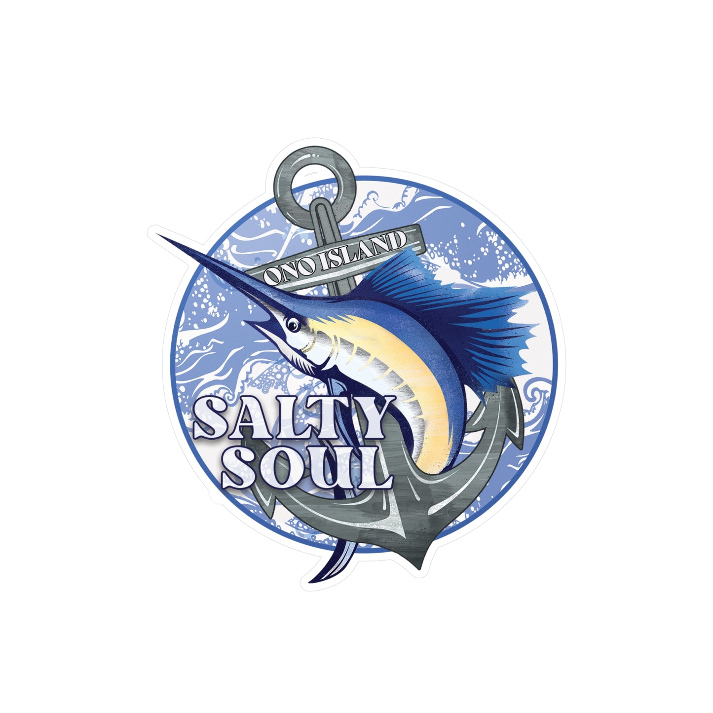 Salty Soul Vinyl Decals