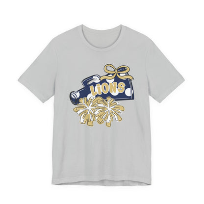 Lions Cheer Spirit Tee - Bella Canvas