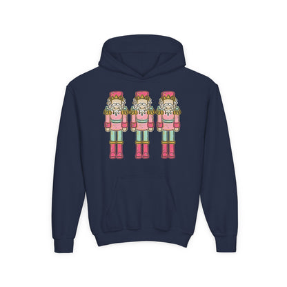 Pastel Nutcrackers Hoodie - Gildan
