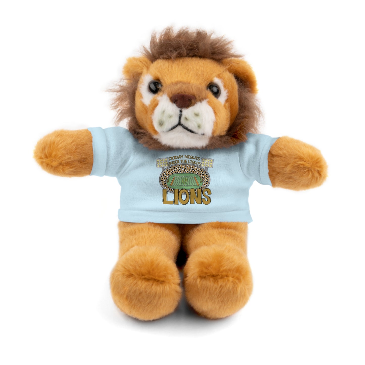 Stuffed Lion with Friday Night Lights Tee