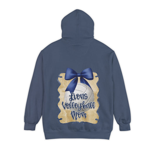 Foley Lions Volleyball Mom Hoodie - Comfort Colors
