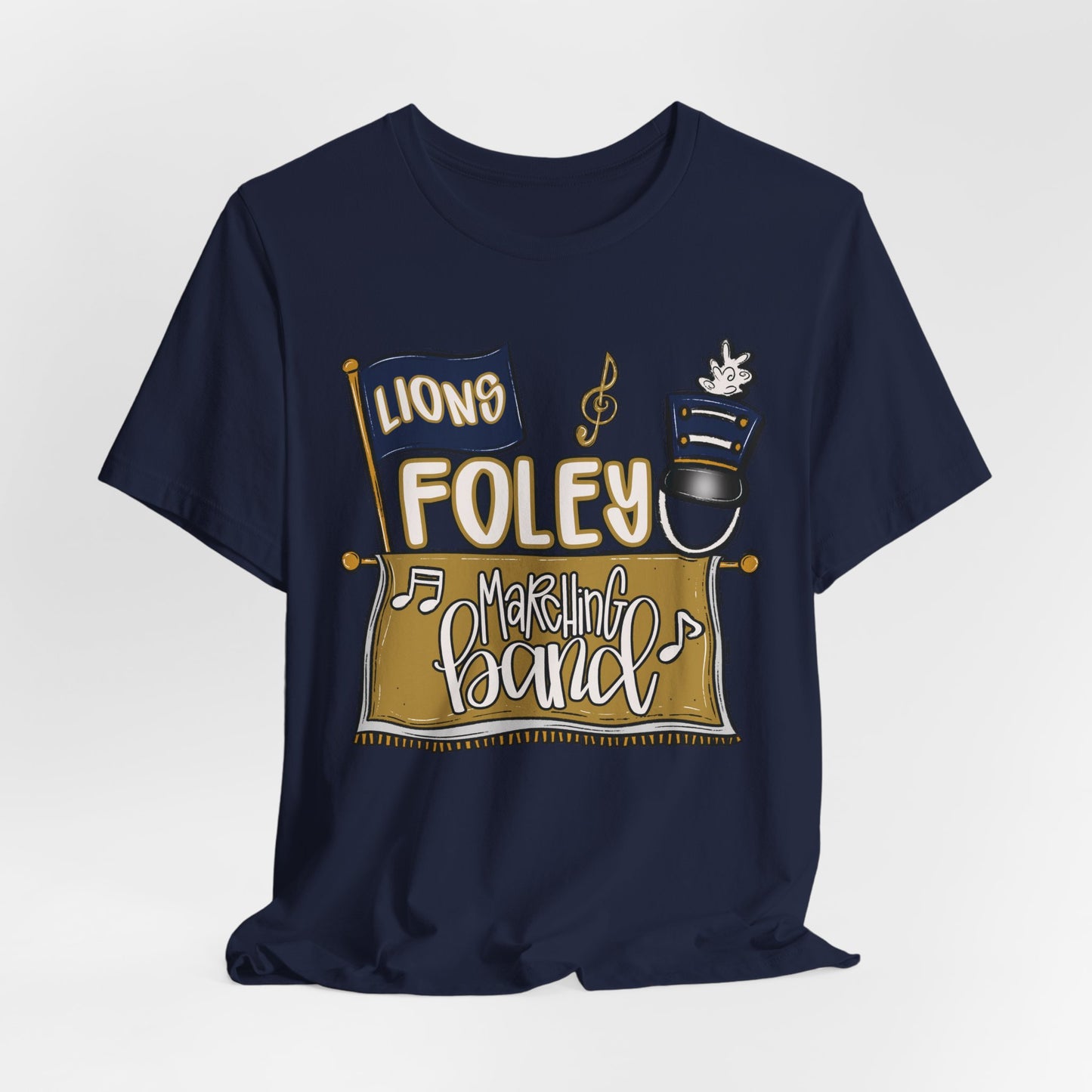 Adult Foley Marching Band Tee - Bella Canvas