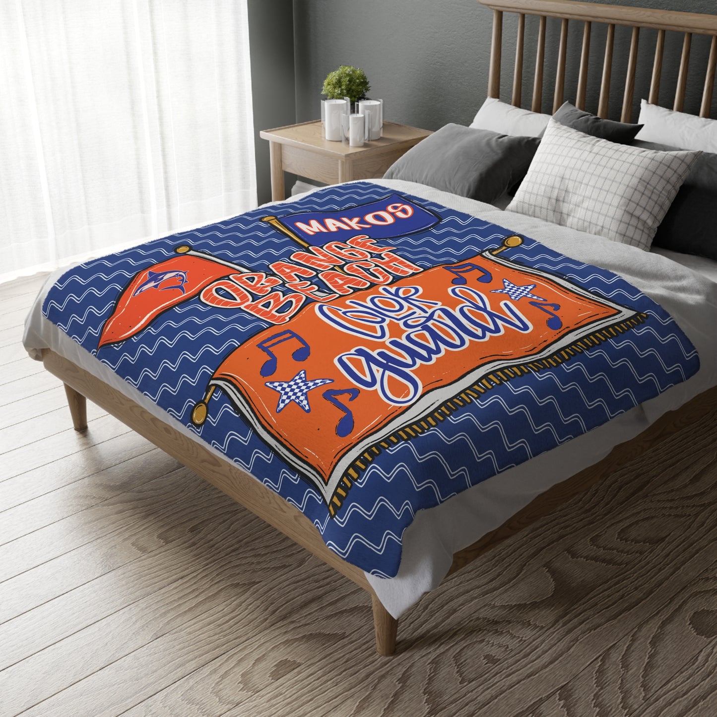 Makos Color Guard Plush Blanket