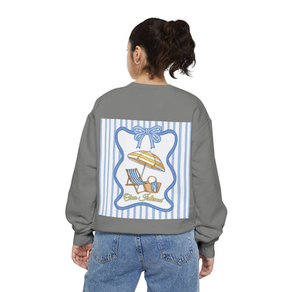 Adult Coquette Beachy Ono Island Sweatshirt - Comfort Colors