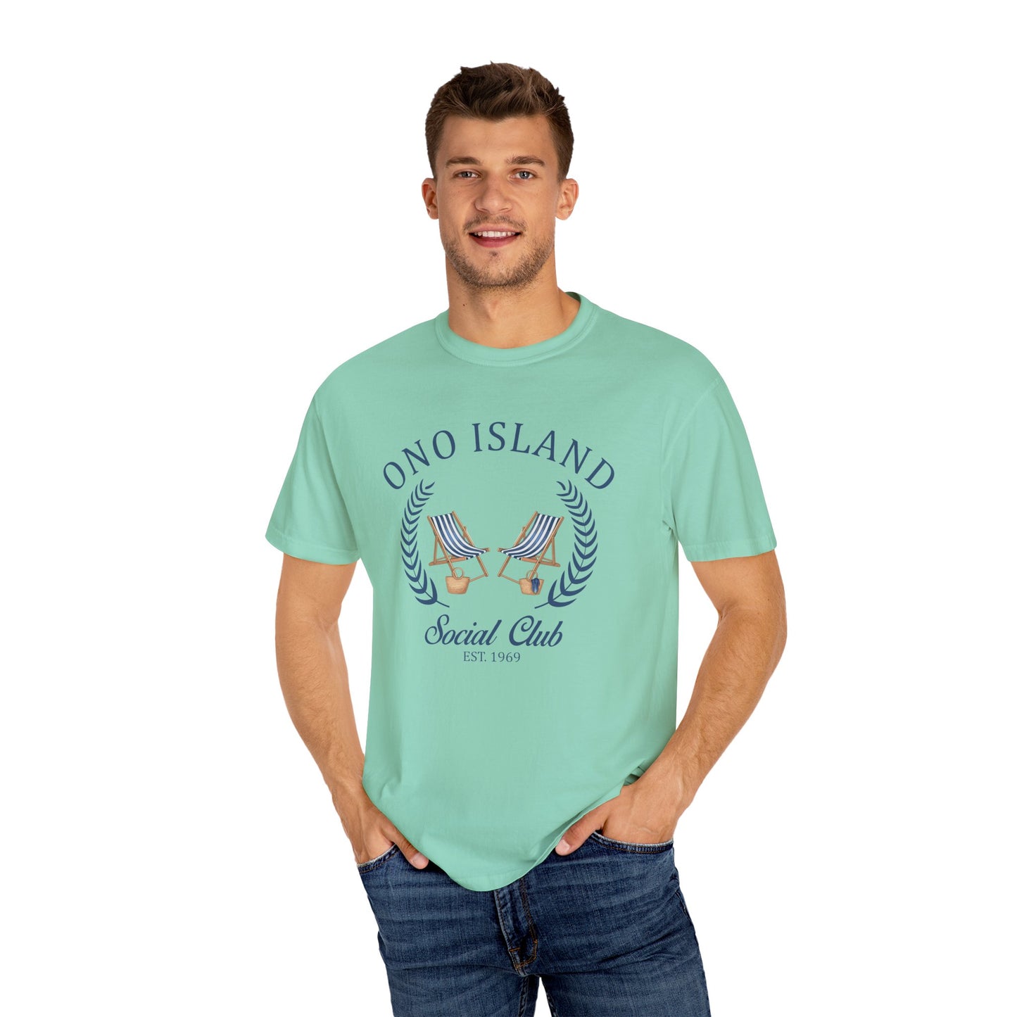 Ono Island Social Club Tee - Comfort Colors