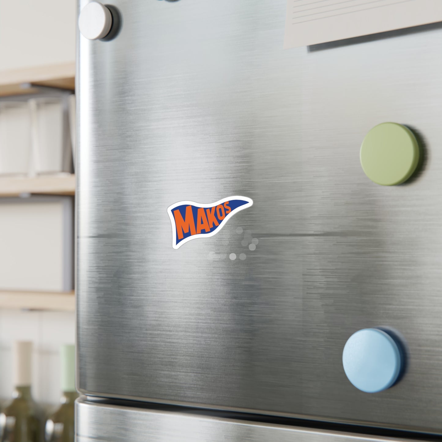 Makos Pennant Vinyl Decals