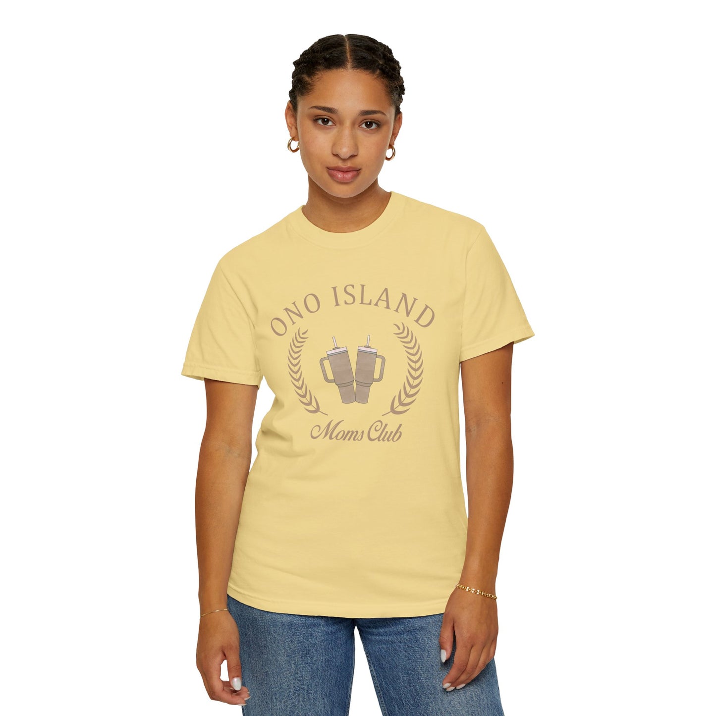 Ono Moms Club Khaki - Comfort Colors