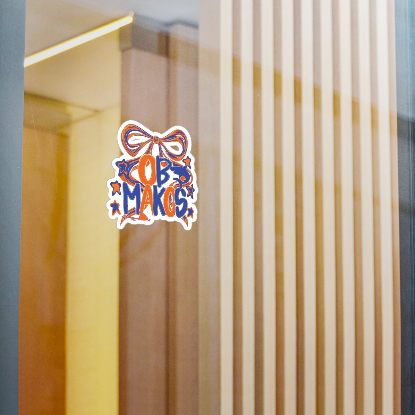 OB Makos Bow Decal