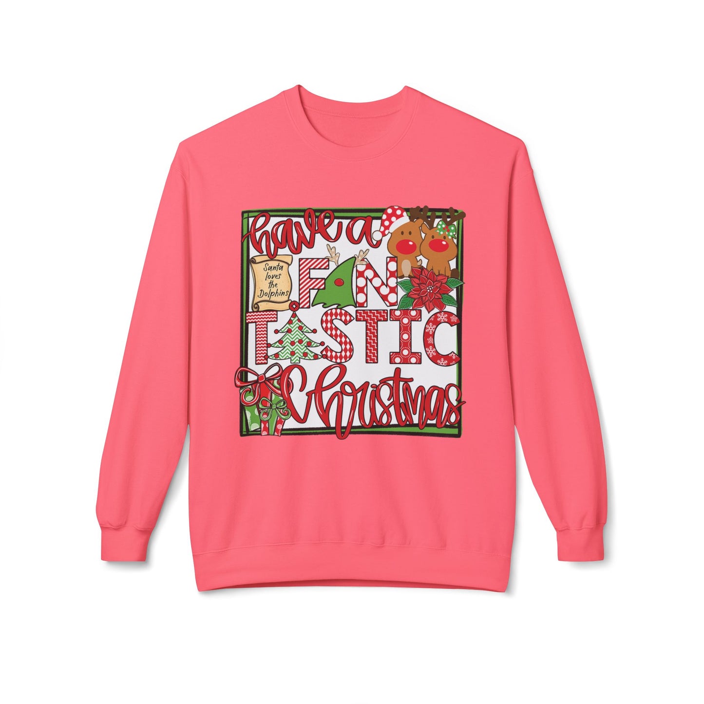 GS Dolphins Christmas - Gildan